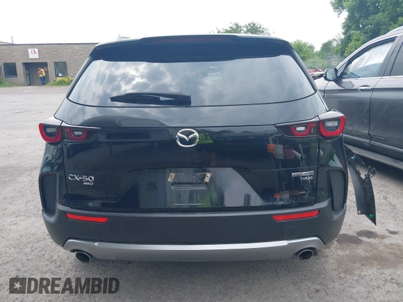 2023 Mazda CX-50 Meridian Edition with VIN 7MMVABXY1PN145913, listed as a IAAI auction lot 42632620 with 23,444 mi miles and . Bid and sale history available at DreamBid. Image 16.