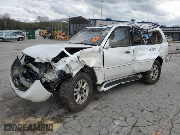 2003 Lexus LX with VIN JTJHT00W533533590, listed as a Copart auction lot 51649355 with 266,680 mi miles and Non Repairable. Bid and sale history available at carsss.com. Image 1.