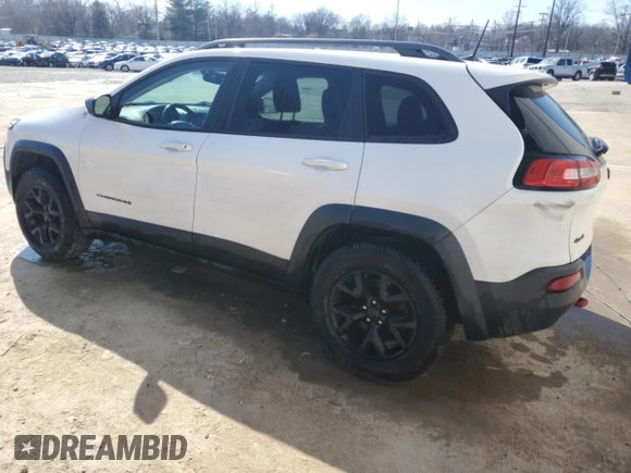 2016 Jeep Cherokee Trailhawk with VIN 1C4PJMBS3GW242693, listed as a Copart auction lot 48139135 with 222,225 mi miles and Non Repairable. Bid and sale history available at carsss.com. Image 2.
