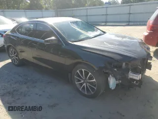 2017 Acura TLX V6 w/Advance Pkg with VIN 19UUB2F79HA005796, listed as a Copart auction lot 80419264 with 107,797 mi miles and Salvage title. Bid and sale history available at DreamBid. Image 4.
