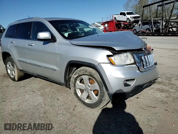 2012 Jeep Grand Cherokee Laredo with VIN 1C4RJEAG8CC212192, listed as a Copart auction lot 47857985 with 238,676 mi miles and Salvage Title. Bid and sale history available at carsss.com. Image 12.