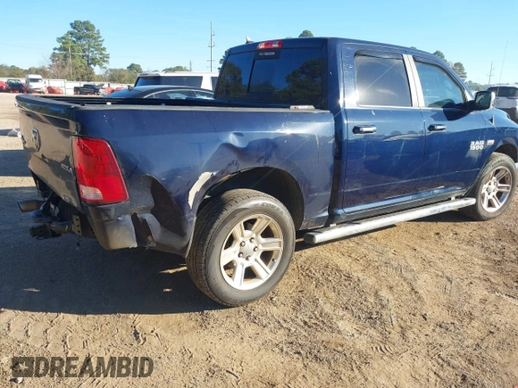 2018 Ram 1500 Big Horn with VIN 1C6RR7LT8JS242317, listed as a IAAI auction lot 40872786 with 84,252 mi miles and . Bid and sale history available at DreamBid. Image 4.