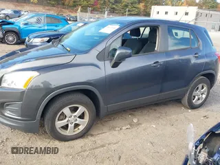 2016 Chevrolet Trax LS with VIN 3GNCJNSB3GL224437, listed as a IAAI auction lot 40637048 with 74,457 mi miles. Bid and sale history available at carsss.com. Image 14.