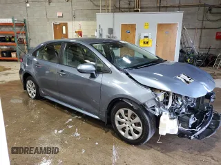 2020 Toyota Corolla LE with VIN JTDEPRAE6LJ041053, listed as a Copart auction lot 45939475 with 133,020 mi miles and Salvage Title. Bid and sale history available at carsss.com. Image 4.