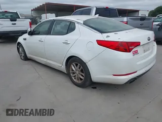 2013 Kia Optima LX with VIN 5XXGM4A74DG142720, listed as a IAAI auction lot 42049367 with 178,554 mi miles. Bid and sale history available at carsss.com. Image 3.