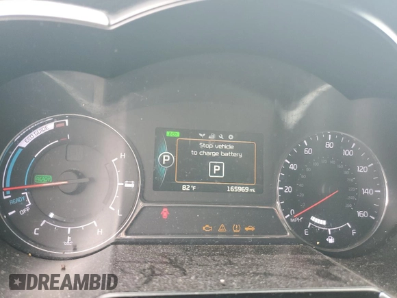2015 Kia Optima Hybrid with VIN KNAGM4AD0F5081814, listed as a Copart auction lot 53929215 with 165,969 mi miles and Clean Title. Bid and sale history available at carsss.com. Image 9.
