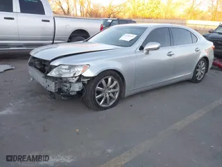 2008 Lexus LS 460 LWB with VIN JTHGL46F485021732, listed as a IAAI auction lot 41265691 with 1 mi miles. Bid and sale history available at carsss.com. Image 16.
