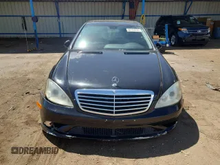 2007 Mercedes-Benz S-Class 5.5L V8 with VIN WDDNG86X37A092168, listed as a Copart auction lot 54159495 with 0 mi miles and Clean Title. Bid and sale history available at carsss.com. Image 5.
