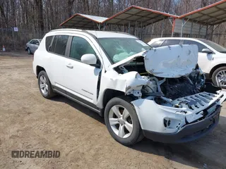 2016 Jeep Compass High Altitude Edition with VIN 1C4NJDEB7GD662746, listed as a IAAI auction lot 41757184 with Not Provided miles. Bid and sale history available at carsss.com. Image 1.
