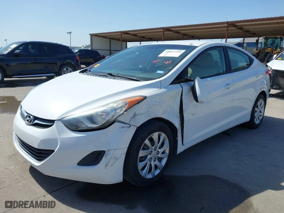 2012 Hyundai Elantra GLS PZEV with VIN 5NPDH4AE7CH073174, listed as a IAAI auction lot 41843160 with 101,380 mi miles. Bid and sale history available at carsss.com. Image 19.