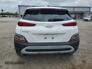 2023 Hyundai Kona SEL with VIN KM8K62AB0PU979875, listed as a Copart auction lot 54411375 with 8,040 mi miles and Salvage Title. Bid and sale history available at DreamBid. Image 6.
