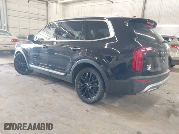 2020 Kia Telluride SX with VIN 5XYP5DHC4LG015220, listed as a IAAI auction lot 41994782 with 53,401 mi miles and . Bid and sale history available at DreamBid. Image 3.