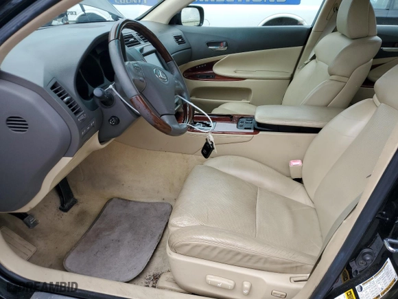 2006 Lexus GS 300 with VIN JTHBH96S465025704, listed as a Copart auction lot 51945235 with 103,134 mi miles and Salvage Title. Bid and sale history available at carsss.com. Image 7.