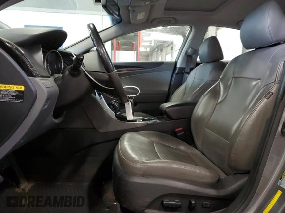 2013 Hyundai Sonata Limited with VIN 5NPEC4AC2DH625036, listed as a Copart auction lot 60469605 with 92,576 mi miles and Salvage title. Bid and sale history available at DreamBid. Image 7.