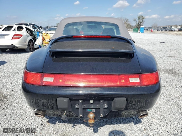 1997 Porsche 911 Carrera 4 with VIN WP0CA299XVS340470, listed as a Copart auction lot 43736815 with NaN miles and Salvage Title. Bid and sale history available at carsss.com. Image 6.