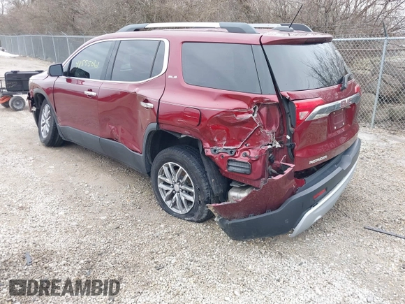 2017 GMC Acadia SLE with VIN 1GKKNLLS5HZ201445, listed as a IAAI auction lot 41555061 with 133,196 mi miles. Bid and sale history available at carsss.com. Image 3.