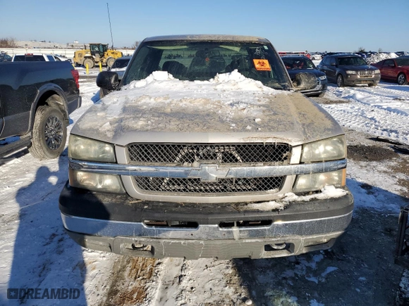 2004 Chevrolet Silverado 1500 LS with VIN 2GCEC19T741139620, listed as a Copart auction lot 46096155 with 0 mi miles and Salvage Title. Bid and sale history available at carsss.com. Image 5.