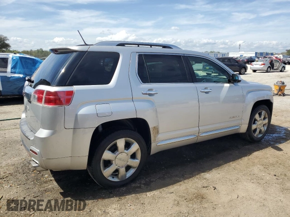 2013 GMC Terrain Denali with VIN 2GKFLYE34D6254041, listed as a Copart auction lot 48108095 with 152,549 mi miles and Salvage Title. Bid and sale history available at DreamBid. Image 3.