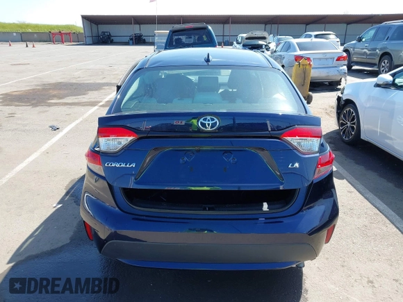 2021 Toyota Corolla LE with VIN 5YFEPMAE0MP197864, listed as a IAAI auction lot 41969458 with 47,655 mi miles and . Bid and sale history available at DreamBid. Image 16.