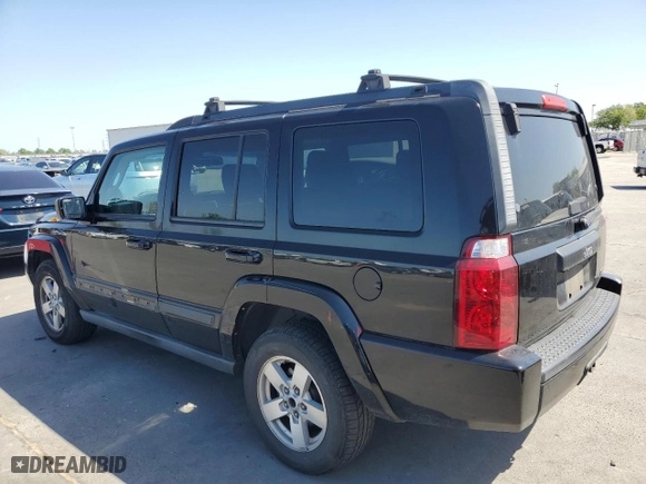 2008 Jeep Commander Sport with VIN 1J8HG48N98C217796, listed as a Copart auction lot 52293645 with 292,103 mi miles and Salvage Title. Bid and sale history available at carsss.com. Image 2.