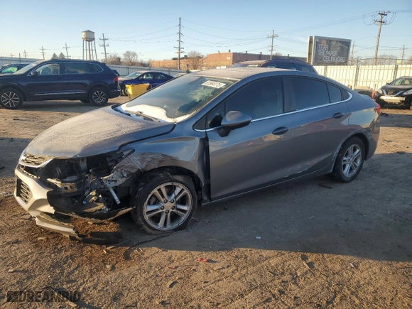 2018 Chevrolet Cruze LT with VIN 1G1BE5SM0J7132653, listed as a Copart auction lot 87504175 with 99,650 mi miles and Salvage Title. Bid and sale history available at carsss.com. Image 1.