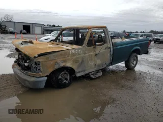 1996 Ford F-150 Special with VIN 1FTEF15N6TLC19790, listed as a Copart auction lot 45010595 with 0 mi miles and Salvage Title. Bid and sale history available at carsss.com. Image 1.