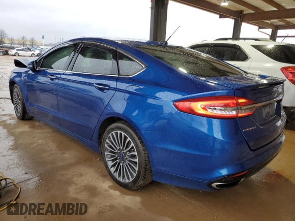 2017 Ford Fusion Titanium with VIN 3FA6P0K96HR124793, listed as a Copart auction lot 43467465 with 153,934 mi miles and Salvage Title. Bid and sale history available at carsss.com. Image 2.