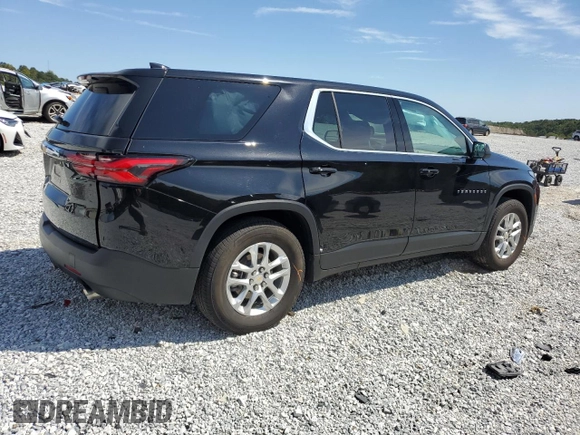 2022 Chevrolet Traverse LS with VIN 1GNEVFKW6NJ161179, listed as a Copart auction lot 70237594 with 31,170 mi miles and Salvage Title. Bid and sale history available at carsss.com. Image 3.