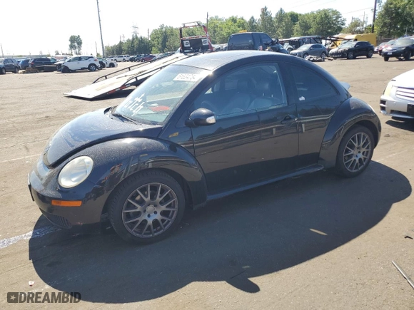 2007 Volkswagen New Beetle Coupe with VIN 3VWRW31CX7M510358, listed as a Copart auction lot 61834784 with 103,952 mi miles and Salvage Title. Bid and sale history available at carsss.com. Image 1.