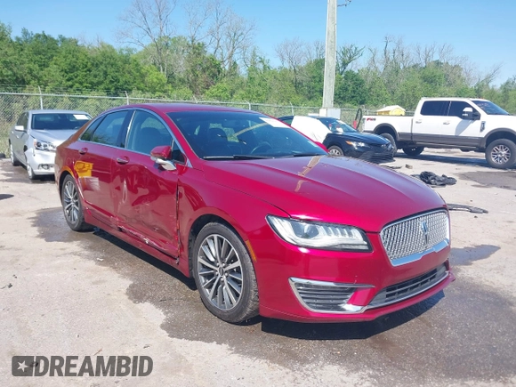 2017 Lincoln MKZ Premiere with VIN 3LN6L5A90HR655326, listed as a IAAI auction lot 41921163 with 109,166 mi miles and . Bid and sale history available at DreamBid. Image 1.