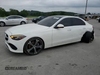 2022 Mercedes-Benz C 300 z VIN W1KAF4GB8NR053068, wystawiony jako Copart lot #57099215 z przebiegiem 32 308 mil mil oraz Szkoda całkowita • Salvage title. Historia ofert i sprzedaży dostępna na DreamBid. Obrazek 1.