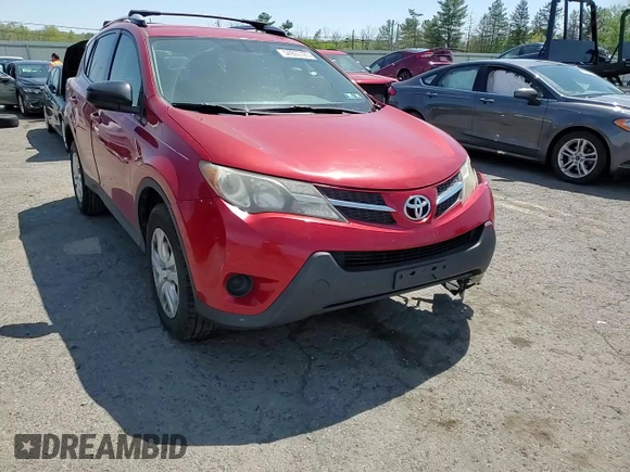 2013 Toyota RAV4 LE with VIN JTMZFREV3DD005867, listed as a Copart auction lot 54905185 with 192,913 mi miles and Salvage Title. Bid and sale history available at DreamBid. Image 14.