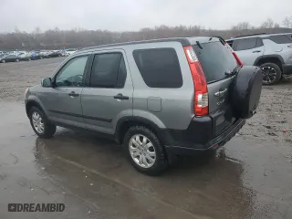 2006 Honda CR-V EX with VIN SHSRD788X6U411360, listed as a Copart auction lot 52104445 with 169,724 mi miles and Salvage Title. Bid and sale history available at carsss.com. Image 2.