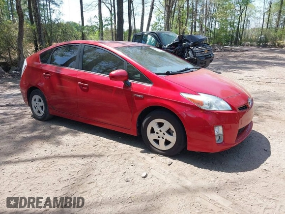 2011 Toyota Prius I with VIN JTDKN3DU9B5319489, listed as a IAAI auction lot 42062283 with 201,317 mi miles. Bid and sale history available at carsss.com. Image 1.