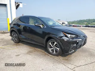 2019 Lexus NX 300 with VIN JTJBARBZ1K2210620, listed as a Copart auction lot 58600295 with 48,730 mi miles and Salvage title. Bid and sale history available at DreamBid. Image 4.