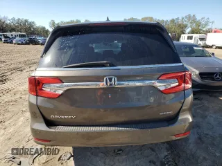 2020 Honda Odyssey Touring with VIN 5FNRL6H84LB012640, listed as a Copart auction lot 80430814 with 58,313 mi miles and Salvage Title. Bid and sale history available at DreamBid. Image 6.