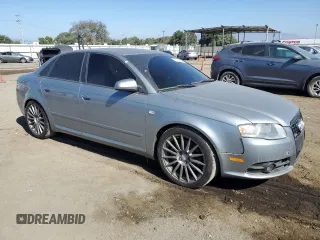 2007 Audi A4 2.0T with VIN WAUBF78E97A038568, listed as a Copart auction lot 77959884 with 227,348 mi miles and Clean Title. Bid and sale history available at carsss.com. Image 4.