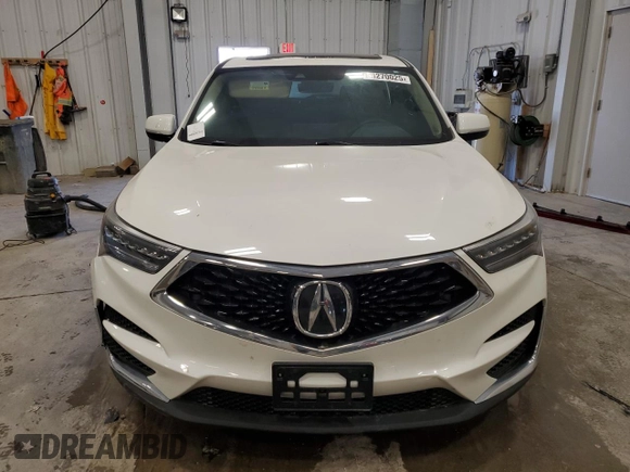 2019 Acura RDX with VIN 5J8TC2H33KL029851, listed as a Copart auction lot 54270025 with Not provided miles and Clean title. Bid and sale history available at DreamBid. Image 5.