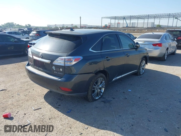 2010 Lexus RX 450h z VIN JTJZB1BA4A2003158, wystawiony jako IAAI lot #42334264 z przebiegiem 190 990 mil mil oraz . Historia ofert i sprzedaży dostępna na DreamBid. Obrazek 4.