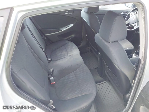 2012 Hyundai Accent SE with VIN KMHCU5AE7CU030632, listed as a IAAI auction lot 41290434 with 98,182 mi miles. Bid and sale history available at carsss.com. Image 8.