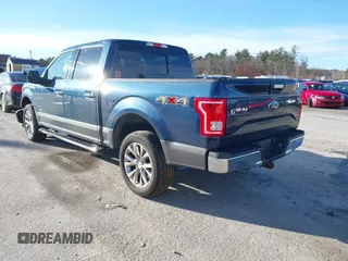 2017 Ford F-150 XL with VIN 1FTEW1EG4HFC74410, listed as a IAAI auction lot 41209807 with 52,238 mi miles. Bid and sale history available at carsss.com. Image 3.