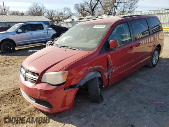2013 Dodge Grand Caravan SXT with VIN 2C4RDGCGXDR770943, listed as a Copart auction lot 84181164 with 198,166 mi miles and Salvage Title. Bid and sale history available at DreamBid. Image 1.