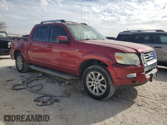 2007 Ford Explorer Sport Trac Limited z VIN 1FMEU33847UA23714, wystawiony jako Copart lot #42030965 z przebiegiem 184 790 mil mil oraz Szkoda całkowita • Salvage title. Historia ofert i sprzedaży dostępna na DreamBid. Obrazek 4.