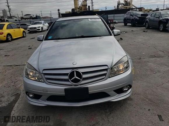 2010 Mercedes-Benz C 300 Sport with VIN WDDGF5EB7AR117761, listed as a Copart auction lot 48339315 with Not Provided miles and Salvage Title. Bid and sale history available at DreamBid. Image 10.