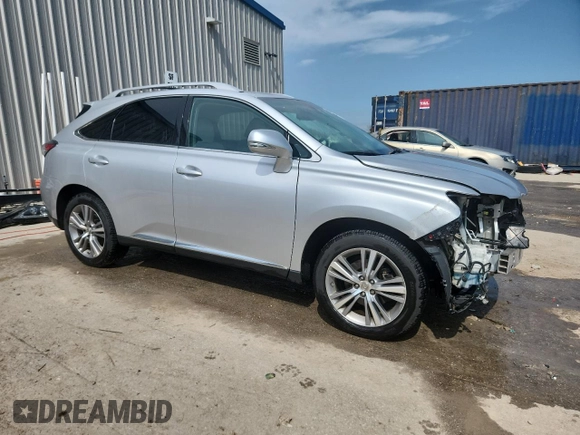 2015 Lexus RX 350 with VIN 2T2BK1BA0FC252954, listed as a Copart auction lot 61876605 with 129,919 mi miles and Clean title. Bid and sale history available at DreamBid. Image 4.