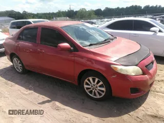2009 Toyota Corolla with VIN JTDBL40EX9J039673, listed as a IAAI auction lot 42225733 with 167,167 mi miles and . Bid and sale history available at DreamBid. Image 1.