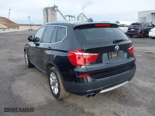 2013 BMW X3 xDrive28i with VIN 5UXWX9C54D0D01315, listed as a IAAI auction lot 42029866 with 137,482 mi miles. Bid and sale history available at carsss.com. Image 3.