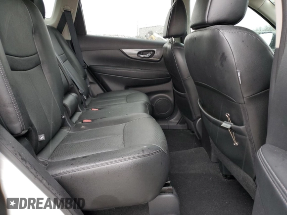 2016 Nissan Rogue SL with VIN 5N1AT2MT7GC884230, listed as a Copart auction lot 44919515 with 178,528 mi miles and Salvage Title. Bid and sale history available at DreamBid. Image 11.
