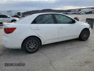 2012 Kia Forte EX with VIN KNAFU4A23C5637085, listed as a Copart auction lot 46808705 with 284,039 mi miles and Salvage Title. Bid and sale history available at carsss.com. Image 3.