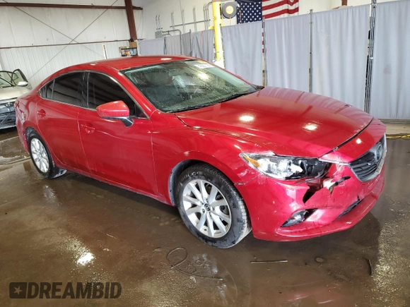 2016 Mazda 6 i Sport with VIN JM1GJ1U57G1413027, listed as a Copart auction lot 42927125 with 123,962 mi miles and Salvage Title. Bid and sale history available at DreamBid. Image 4.